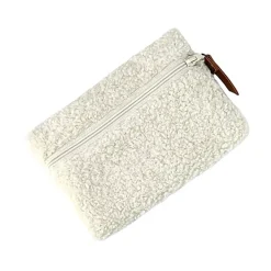 Fabrique de Styles Petite pochette bouclette écru* Pochettes Et Housses