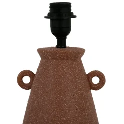 Fabrique de Styles Pied de lampe en porcelaine h35cm - terre brulée* Lampes À Poser