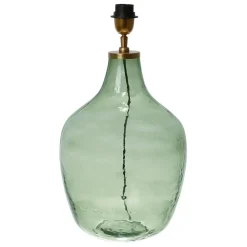 Fabrique de Styles Pied lampe en verre h36cm verre - Boree* Lampes À Poser