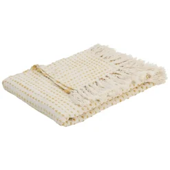 Fabrique de Styles Plaid courba 170x130cm en coton et acrylique* Plaids