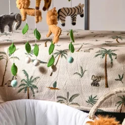 Fabrique de Styles Plaid en coton 170x130cm - Zawadi* Plaids