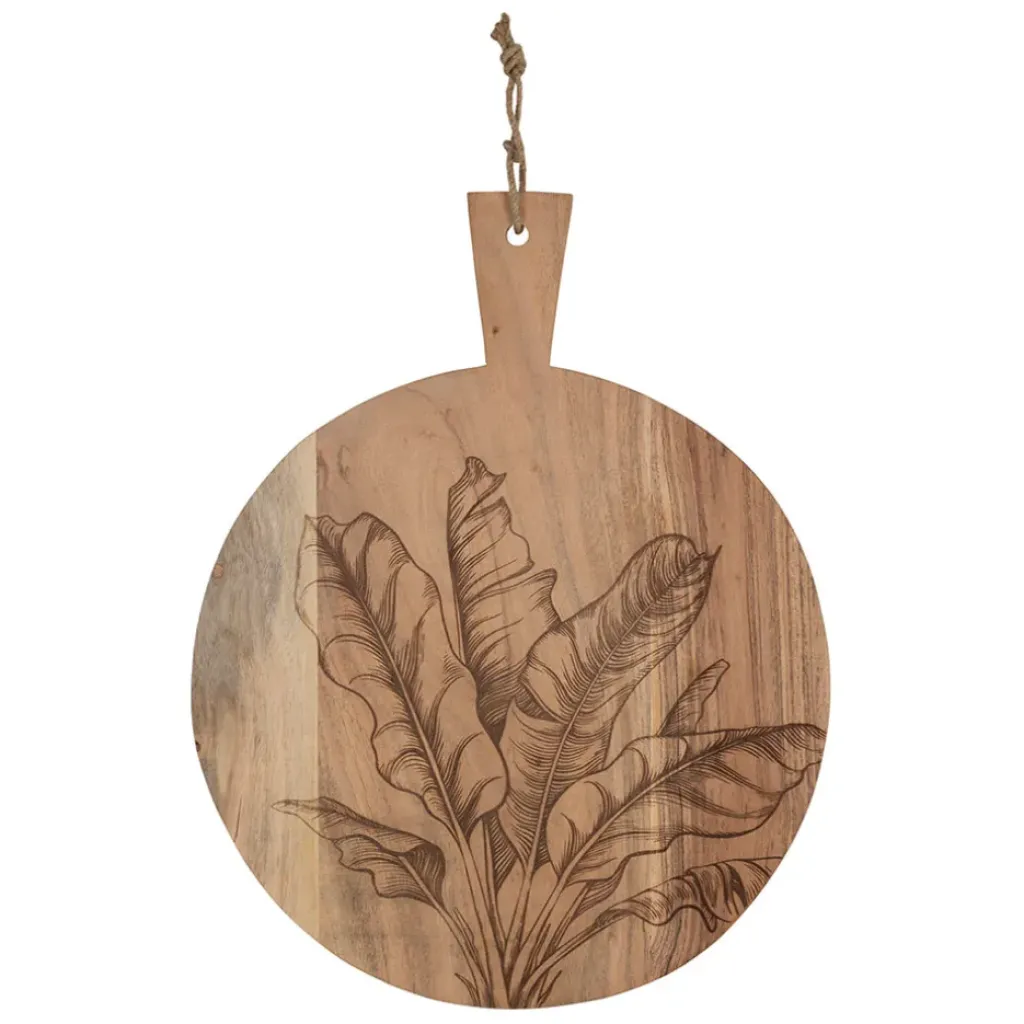 Fabrique de Styles Planche à découper bananier en acacia 50x40cm - Dalbert* Planches À Découper