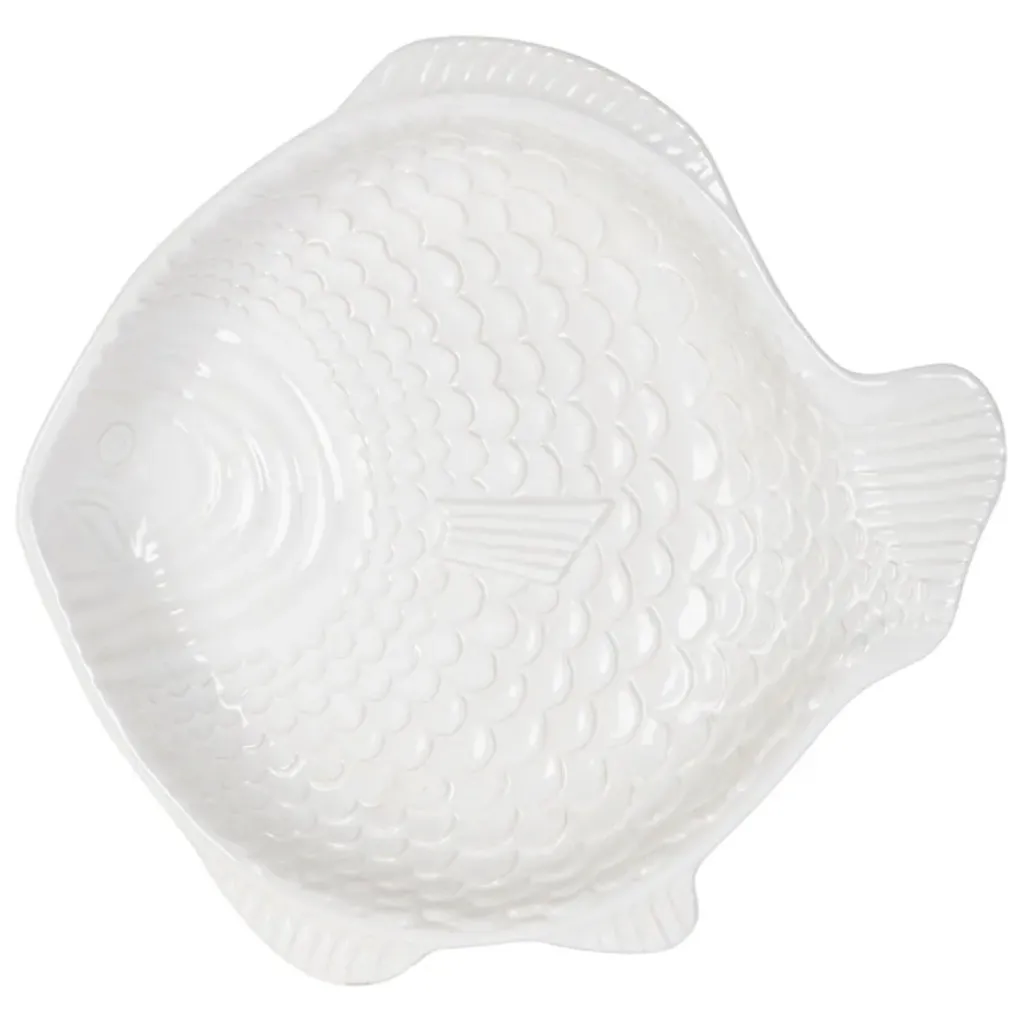 Fabrique de Styles Plat à four en grès 32x30cm - Pisca* Plats Et Appareils De Cuisson