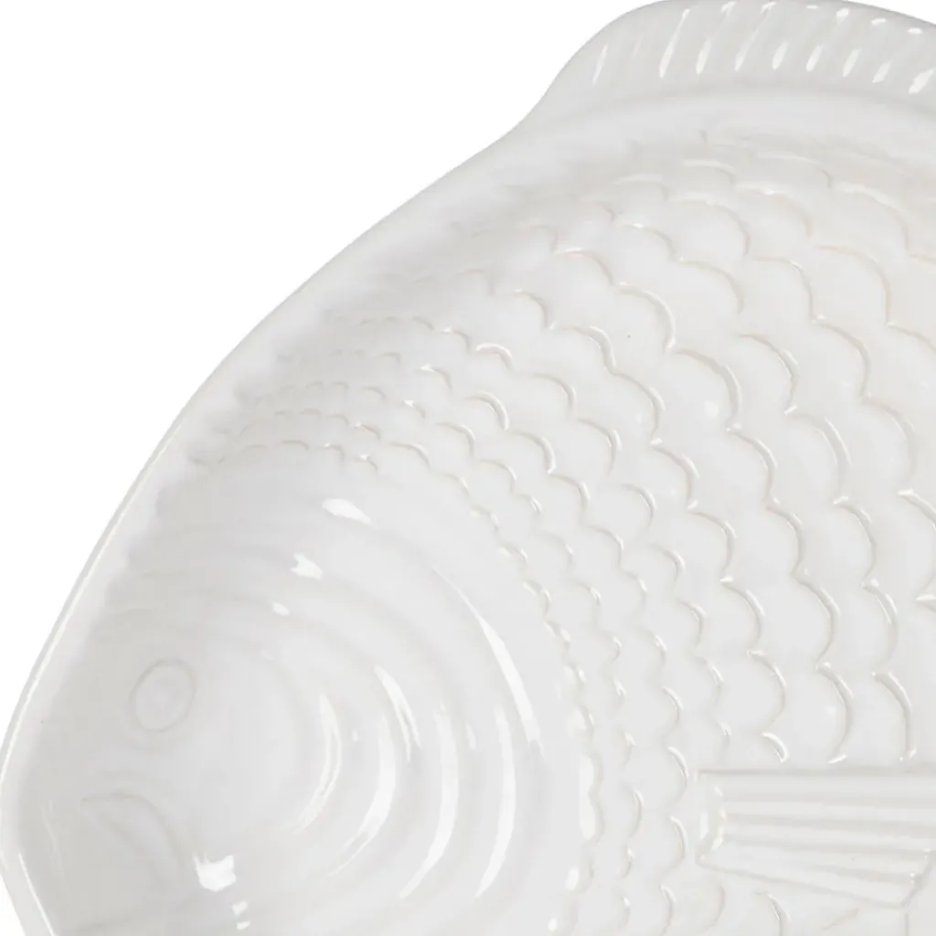 Fabrique de Styles Plat à four en grès 32x30cm - Pisca* Plats Et Appareils De Cuisson