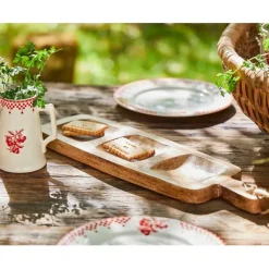 Fabrique de Styles Plat en manguier 45x13cm - Grand Office* Plats Et Saladiers