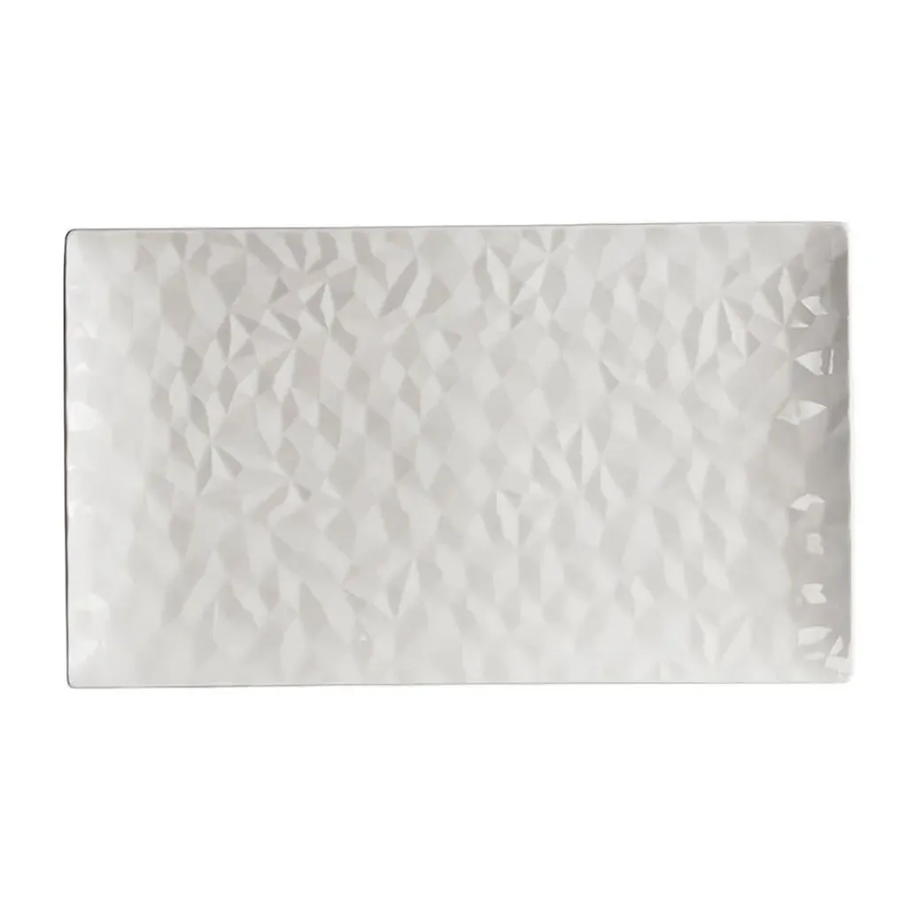 Fabrique de Styles Plat rectangulaire en porcelaine 31x18cm - Oasis* Plats Et Saladiers