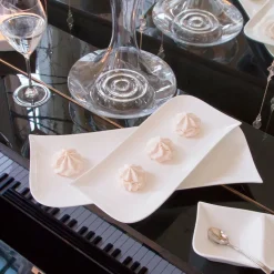 Fabrique de Styles Plat rectangulaire en porcelaine d32cm - melody* Plats Et Saladiers