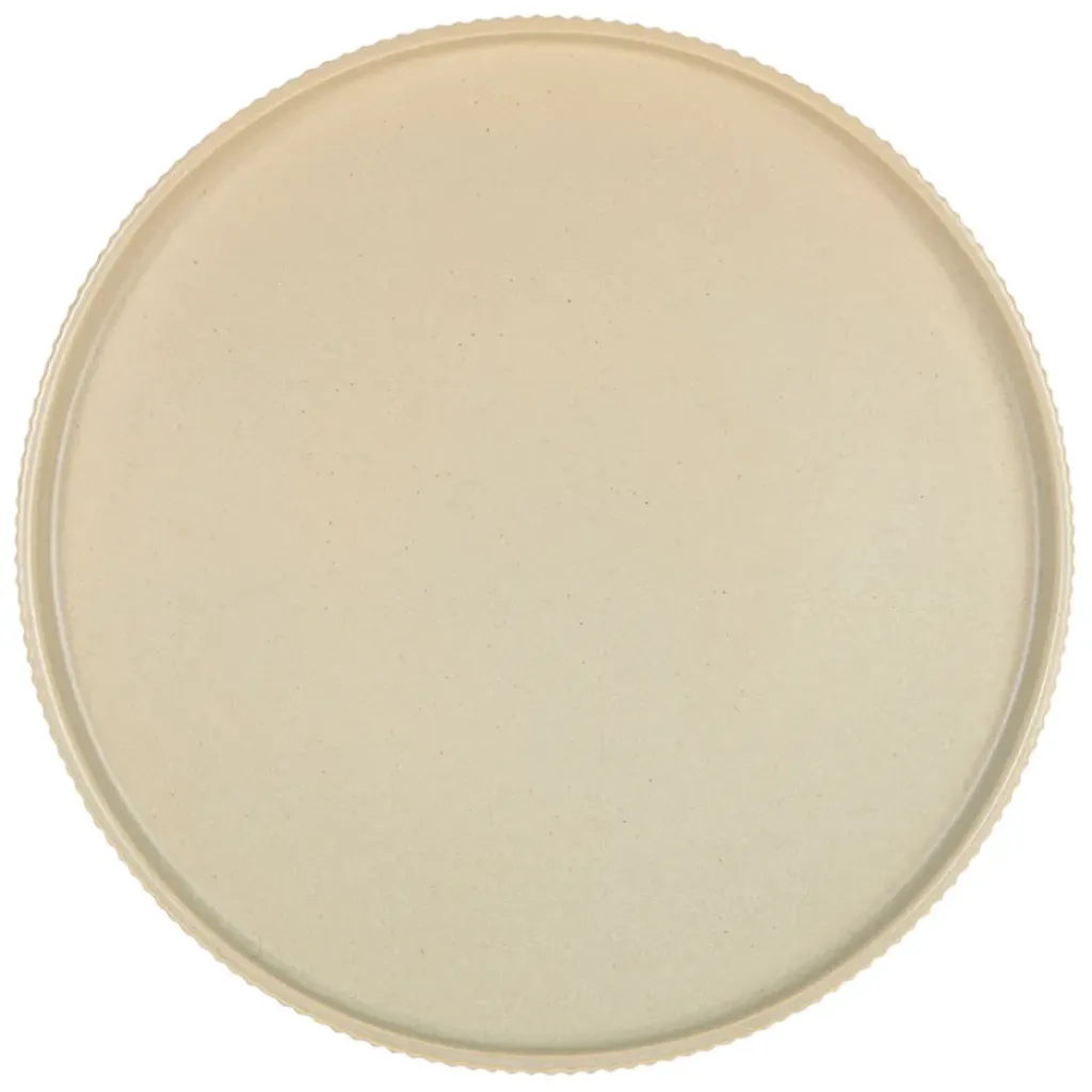 Fabrique de Styles Plat rond en grès d33cm - Sweet Leaves* Plats Et Saladiers