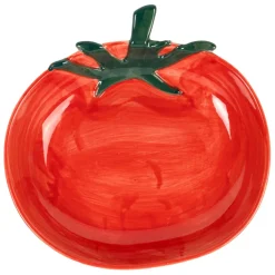 Fabrique de Styles Plat tomate en grès 18x17cm - P'tit Légume* Plats Et Saladiers