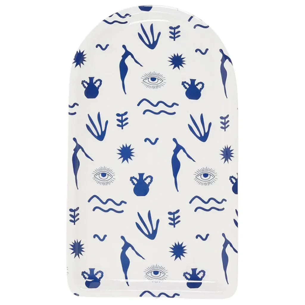 Fabrique de Styles Plateau en fer 17x30cm - Greeka* Plateaux