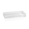 Fabrique de Styles Plateau en verre 27.5x13.5cm - Diamond* Rangements Salle De Bain