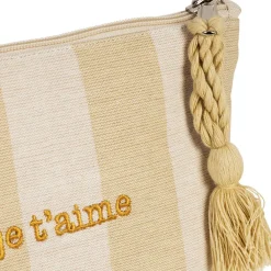 Fabrique de Styles Pochette Je t'aime en coton - Famille* Pochettes Et Housses