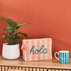 Fabrique de Styles Pochette "hola" en coton - Palma* Pochettes Et Housses