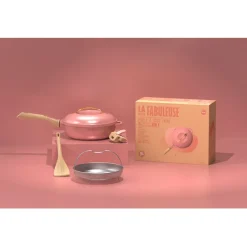 Fabrique de Styles Poêle pivoine d24cm - La Fabuleuse* Plats Et Appareils De Cuisson