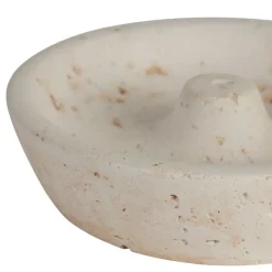 Fabrique de Styles Porte encens en ciment écru moucheté - Organic* Encens