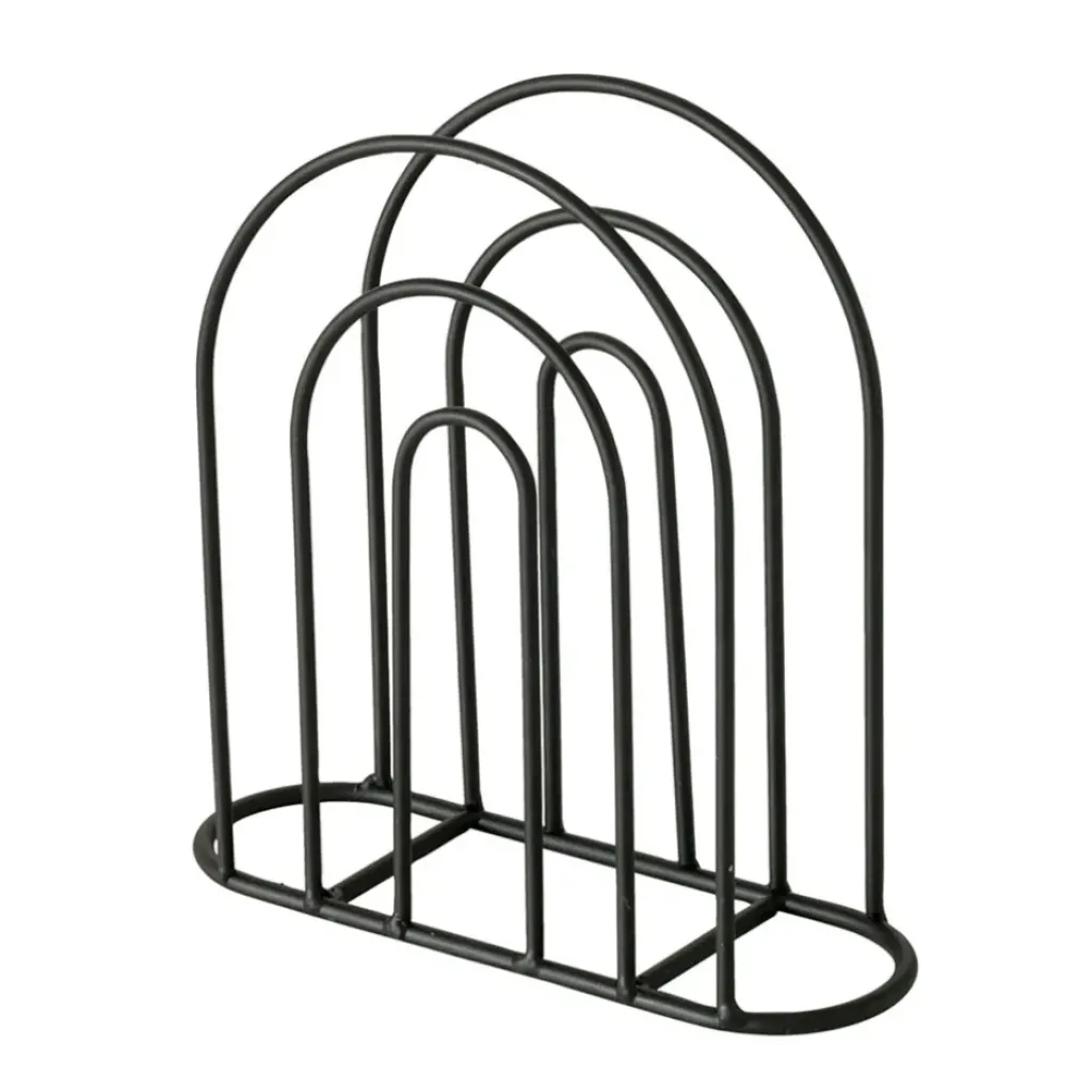 Fabrique de Styles Porte serviettes en fer 18x18cm - Ronia* Ustensibles De Cuisine