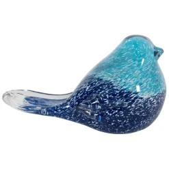 Fabrique de Styles Presse papier moineau en verre - Serin* Petits Objets Déco