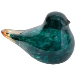 Fabrique de Styles Presse papier moineau en verre - Serin* Petits Objets Déco