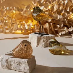 Fabrique de Styles Presse papier oiseau en verre - Serin* Petits Objets Déco