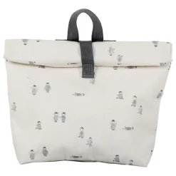 Fabrique de Styles Sac à dos en coton écru et noir - Banquise*Enfant P'tits Accessoires