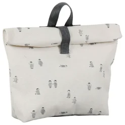Fabrique de Styles Sac à dos en coton écru et noir - Banquise*Enfant P'tits Accessoires