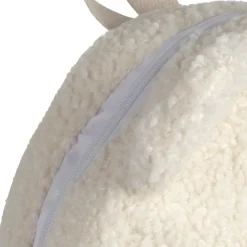 Fabrique de Styles Sac à dos en tissu bouclette écru - Sweetdream*Enfant P'tits Accessoires
