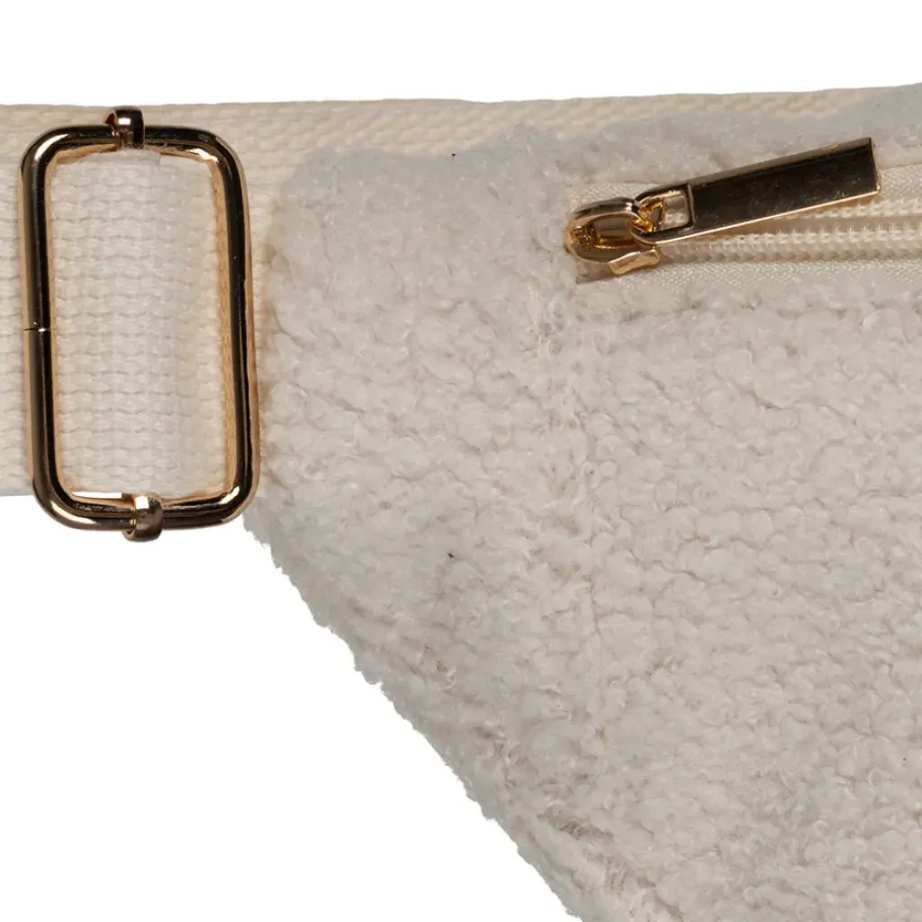 Fabrique de Styles Sac banane bouclette écru - Bananez* Sacs Et Cabas