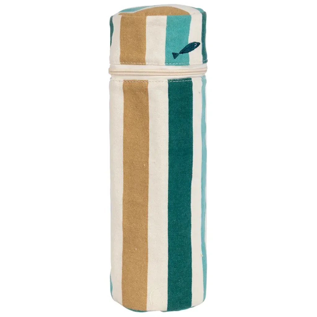 Fabrique de Styles Sac bouteille isotherme en tissu et coton - Eté A La Mer* Sacs