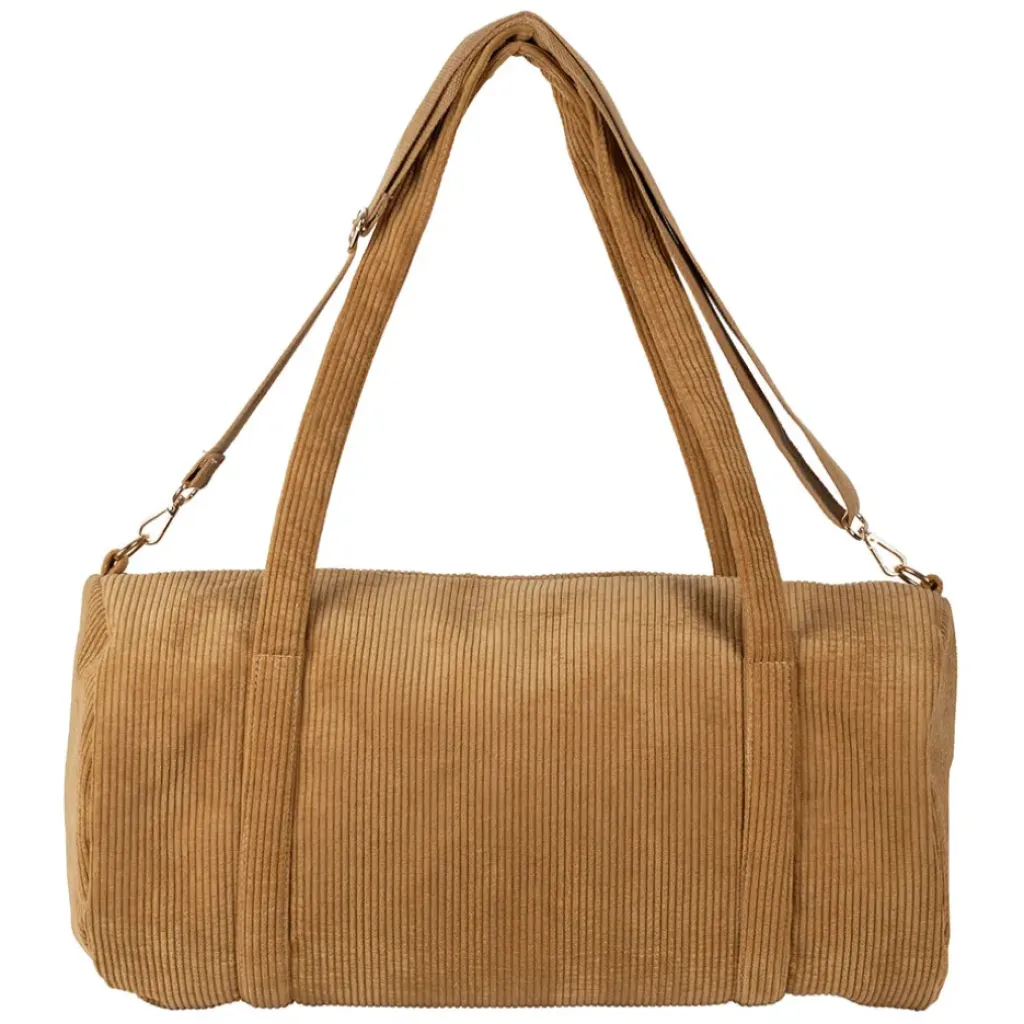 Fabrique de Styles Sac weekend en tissu côtelé - Bowling* Sacs Et Cabas