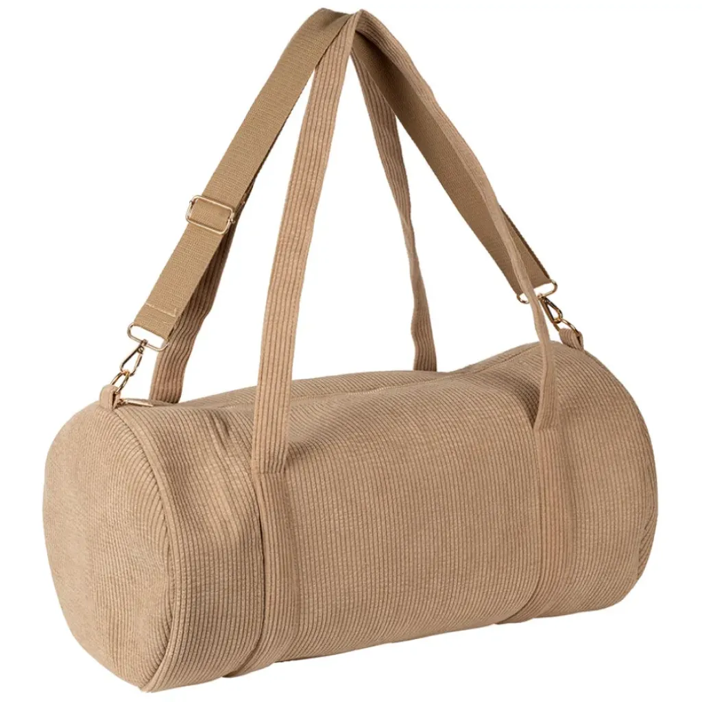 Fabrique de Styles Sac weekend en tissu côtelé - Bowling* Sacs Et Cabas