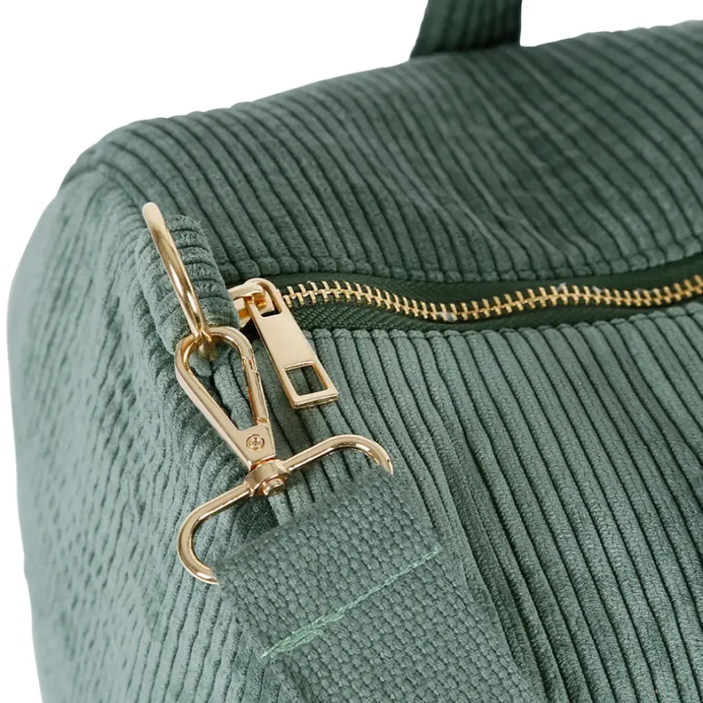 Fabrique de Styles Sac weekend en velours côtelé vert - Funny* Sacs Et Cabas