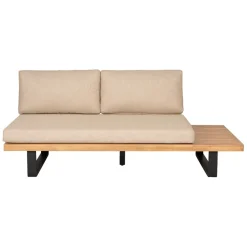 Fabrique de Styles Salon de jardin d'angle en bois 5 places beige - Feros*Enfant Salons De Jardin|Jardin