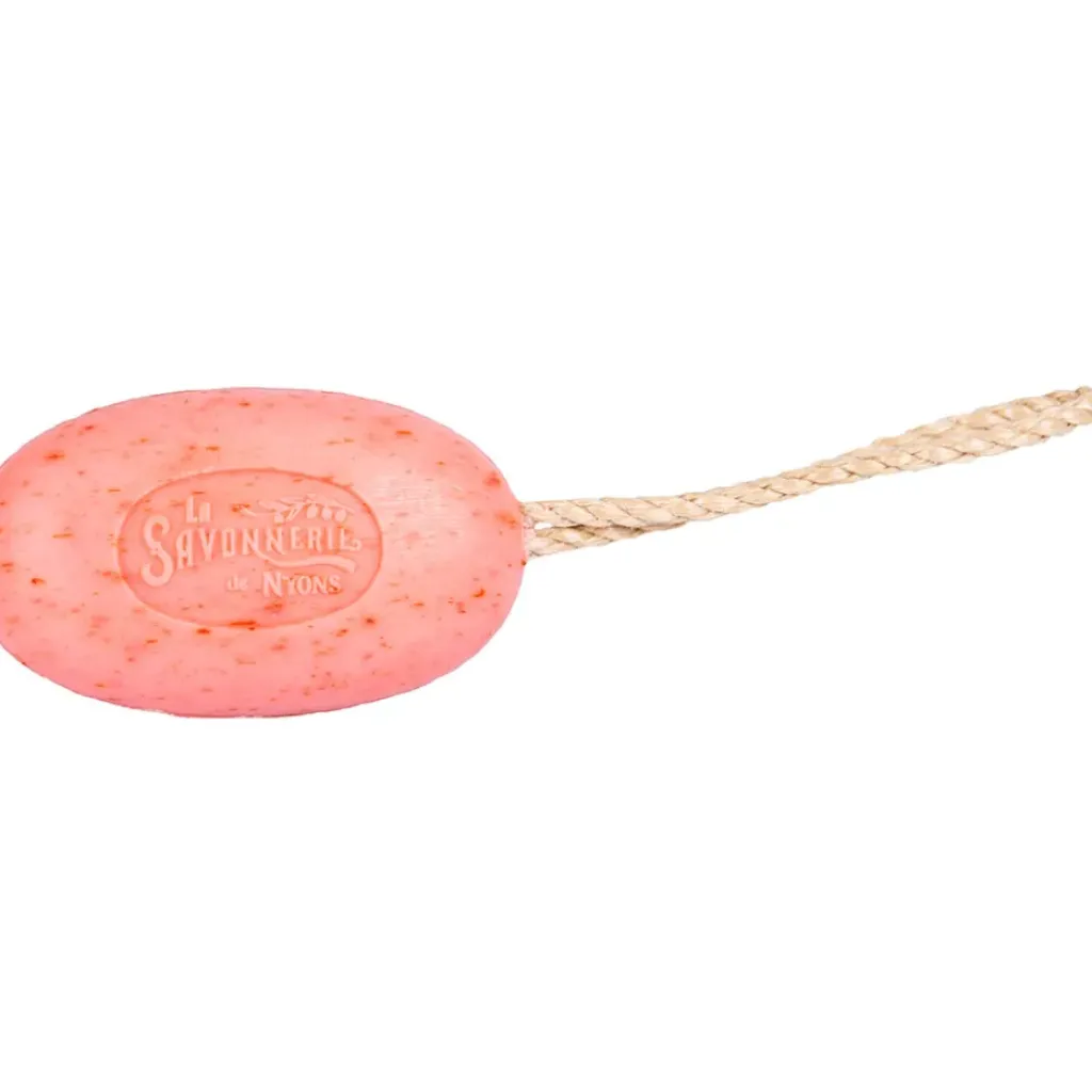 Fabrique de Styles Savon corde 220g exfoliant aux petales de rose* Savon Solide