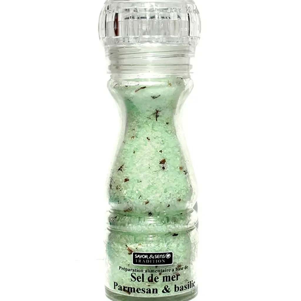 Fabrique de Styles Sel de mer saveurs parmesan et basilic* Condiments Et Épices