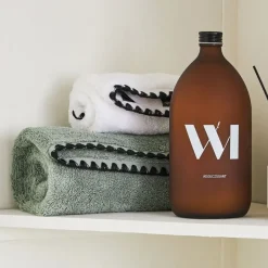 Fabrique de Styles Serviette de bain en coton celadon 70x130cm - Issey* Serviettes De Bain