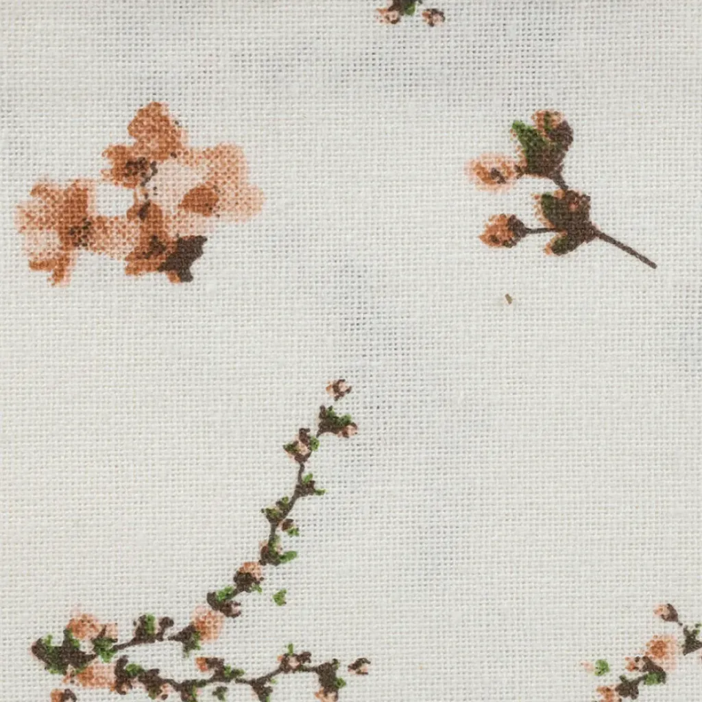 Fabrique de Styles Serviette de table en coton rose et vert 40x40cm - Louise* Serviettes De Table