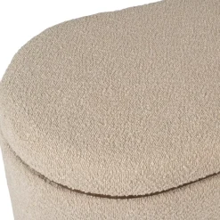 Fabrique de Styles Set de 2 bancs coffre en tissu et pin - Alpinia* Bancs Et Banquettes