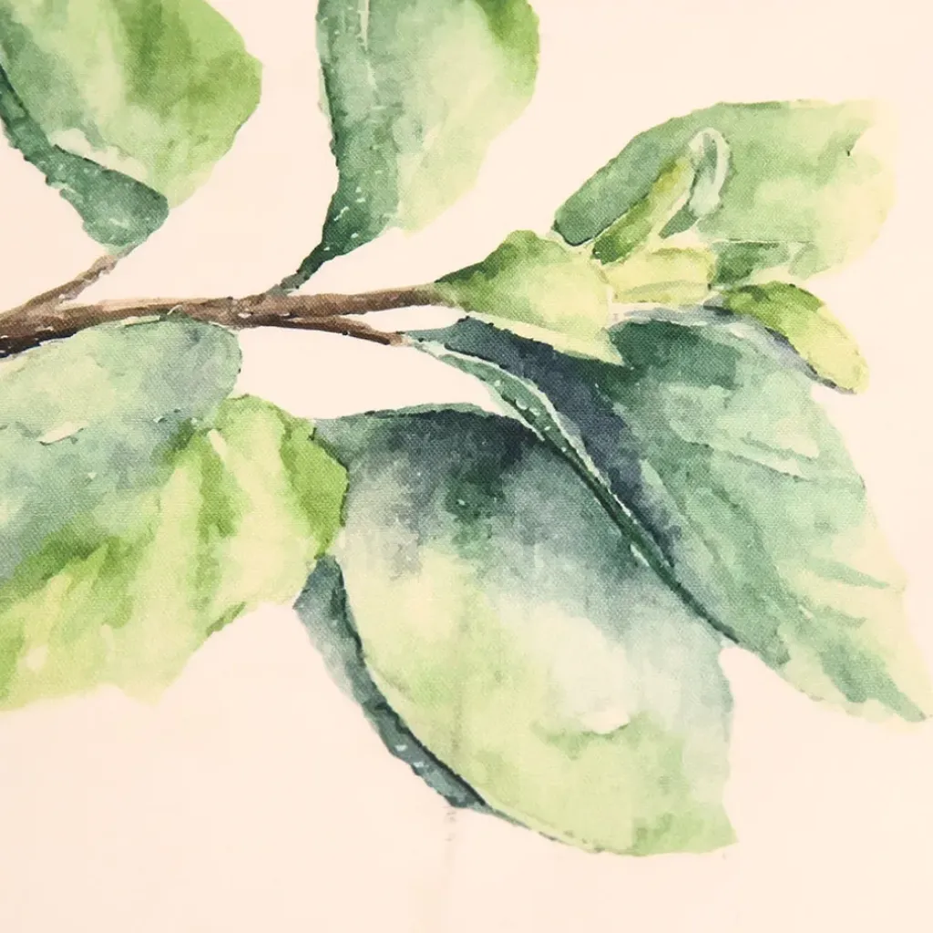 Fabrique de Styles Set de 5 torchons aroma vert et lin en coton* Serviettes De Table