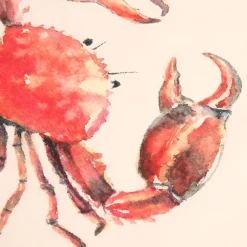 Fabrique de Styles Set de 5 torchons crustace en coton* Torchons, Tabliers Et Maniques