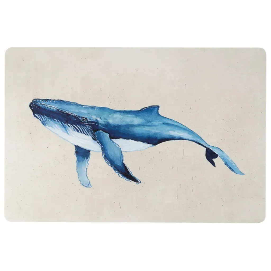 Fabrique de Styles Set de table baleine en vinyle 30x45cm - Baleine* Sets De Table