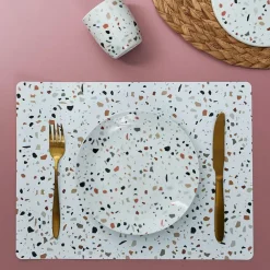 Fabrique de Styles Set de table effet terrazzo 40x30cm* Sets De Table