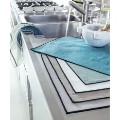 Fabrique de Styles Set de table en lin blanc 35x48cm - Borgo* Sets De Table