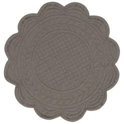 Fabrique de Styles Set de table rond boutis en coton* Sets De Table