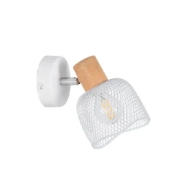 Fabrique de Styles Spot 1 lumière en métal h17.5cm - Ottawa* Appliques