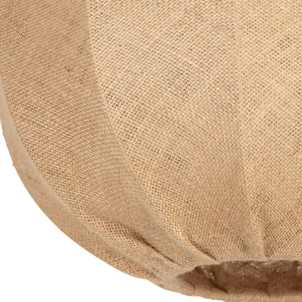 Fabrique de Styles Suspension en jute et fer non électrifiée d39.5xh31cm - Chaumière* Suspensions