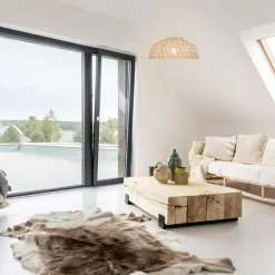 Fabrique de Styles Suspension en métal et rotin d38cm - bendor* Suspensions