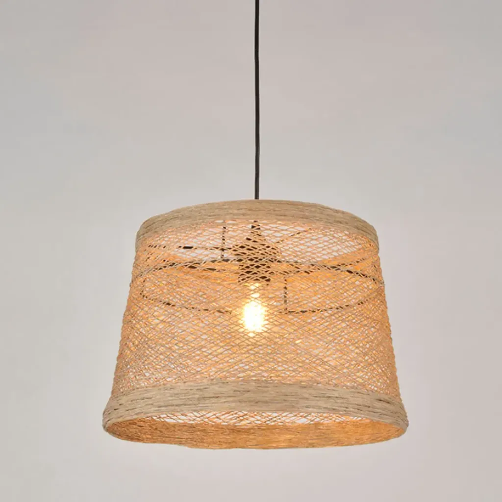 Fabrique de Styles Suspension ficelle tressée d35cm - tambour* Suspensions