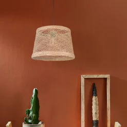 Fabrique de Styles Suspension ficelle tressée d35cm - tambour* Suspensions