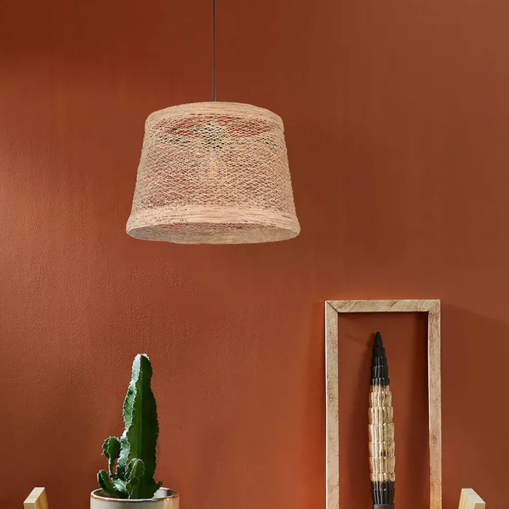 Fabrique de Styles Suspension ficelle tressée d35cm - tambour* Suspensions