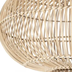 Fabrique de Styles Suspension non électrique en rotin et fer d40cm - Brasil* Suspensions